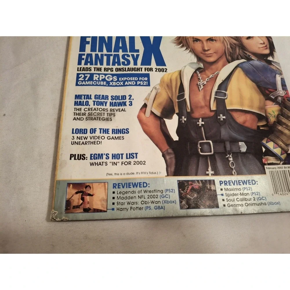 EGM #151 Electronic Gaming Monthly Feb 02 Final Fantasy X
